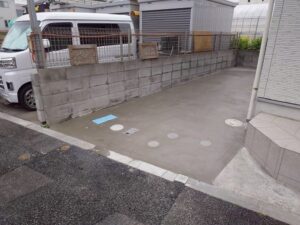 西東京市西原町 戸建て 土間仕上げ