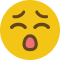 困った顔
