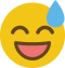 困った顔
