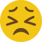 困った顔